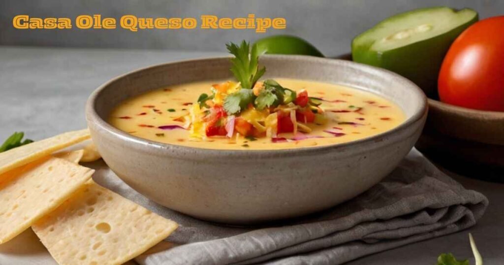 Casa Ole Queso Recipe